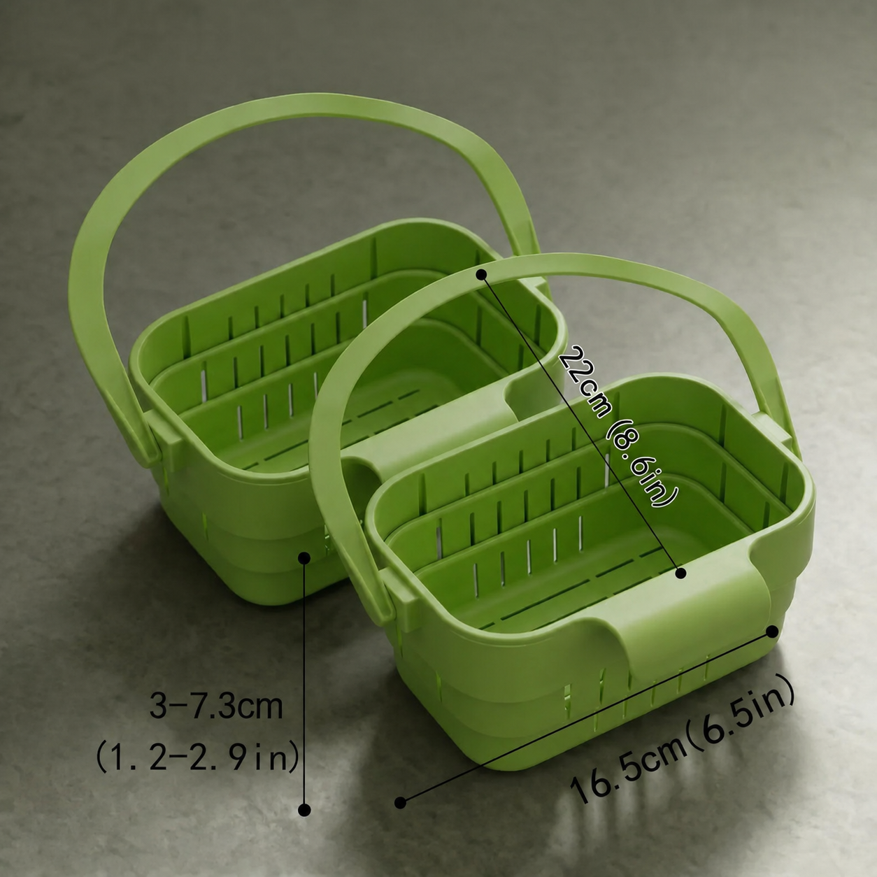 🧺Retractable Hanging Sink Drain Basket, Multi-Purpose Filter for Food Waste & Fruits Vegetables, Dry-Wet Separation Space-Saving Sink Strainer
