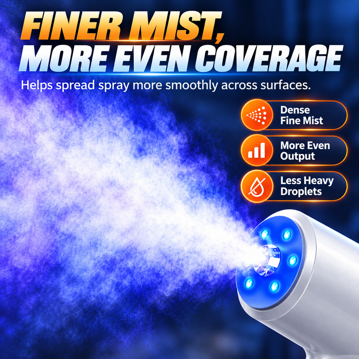 ⏰ LIMITED TIME 49% OFF⚡ Cordless Electric Fine Mist Sprayer | Rechargeable Spray Gun