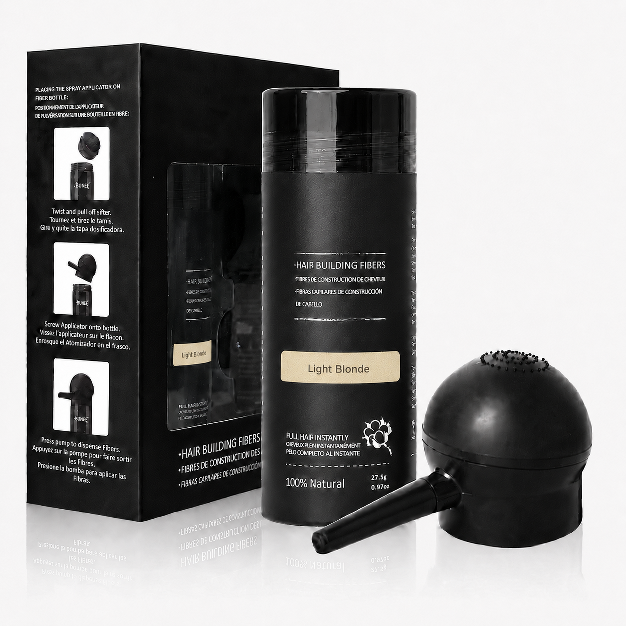 🔥 49% OFF Limited Time🔥Hair Building Fibers – Instant Thickness & Waterproof Design, No More Bald Spots