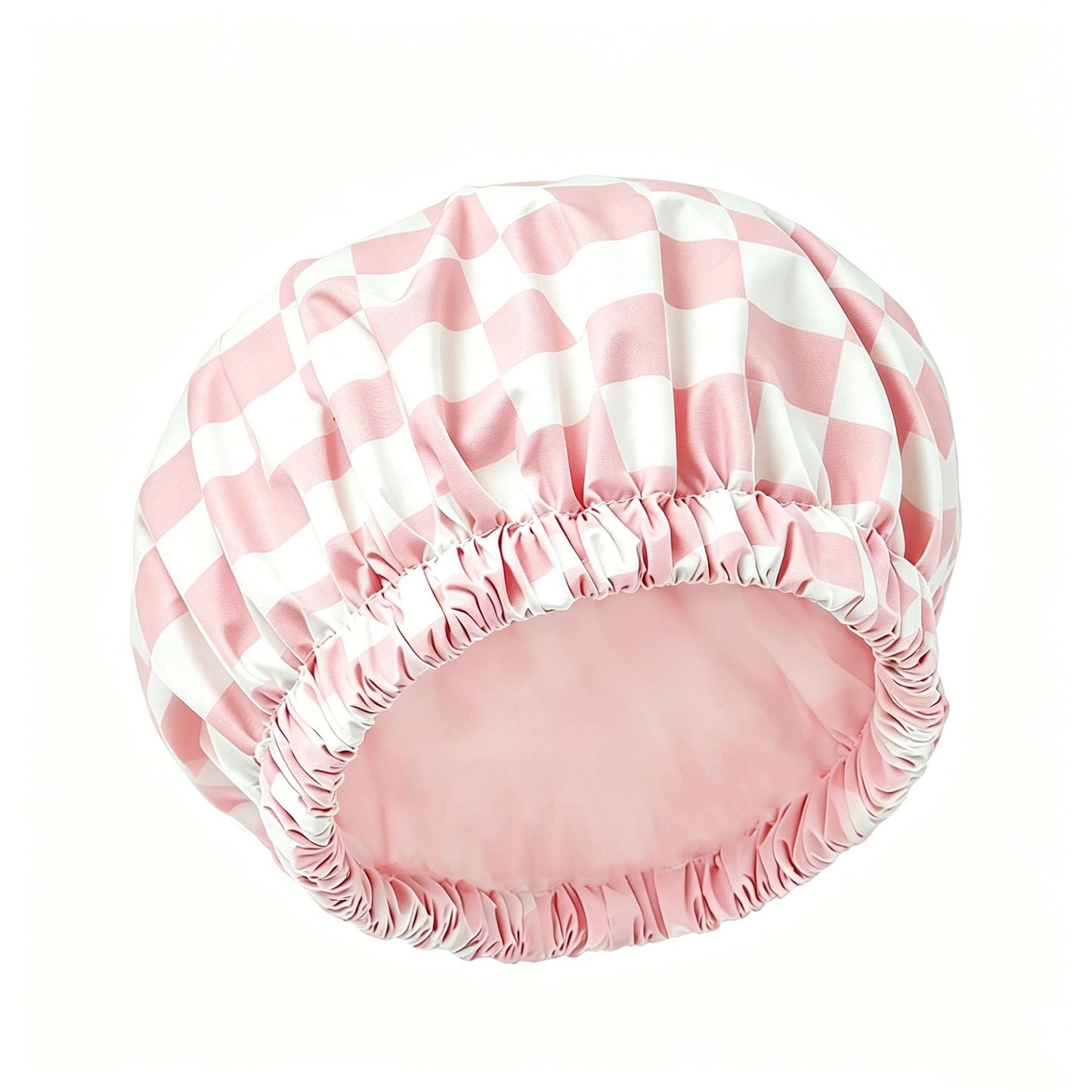 📢49% OFF !!Large Waterproof Reusable Shower Cap, Elastic Washable Bath Cap for Long Curly Hair Spa Travel