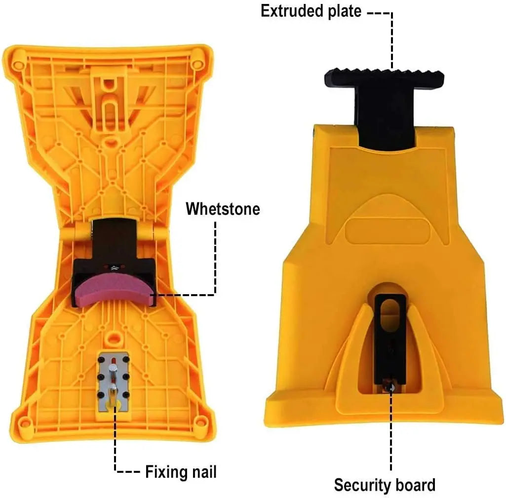 🪚Portable Teeth Chainsaw Sharpener, Proprietary Bar-Mount Chain Saw Fast Sharpening Tool