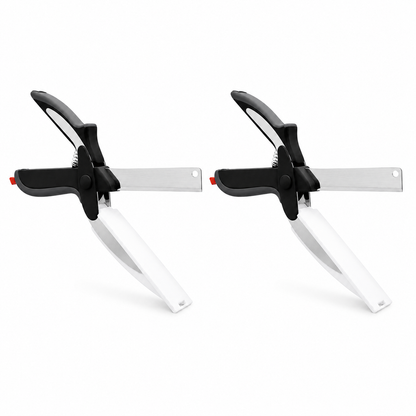 ✂️2-in-1 Kitchen Scissors & Cutting Board | Upgraded Wide Blade Food Prep Tool