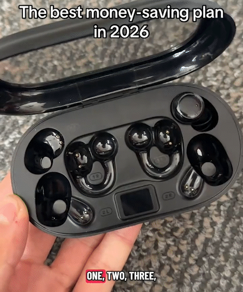 Three earbud styles in one charging case