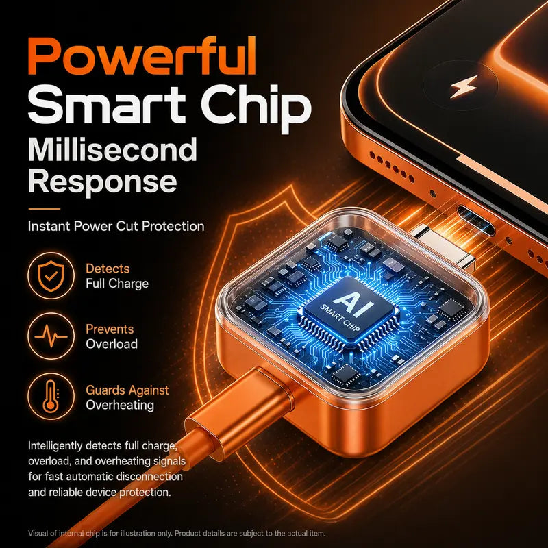 🔥 Limited-Time 49% OFF🔥140W TYPE-C Smart Full Charge Auto Stop Battery Protector