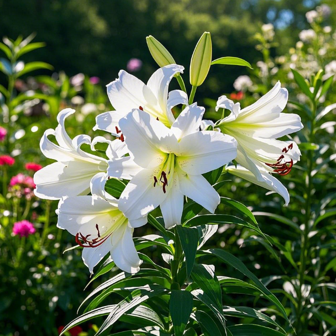🌺🍷Double Perfume Lily Bulbs—Fresh and Sweet