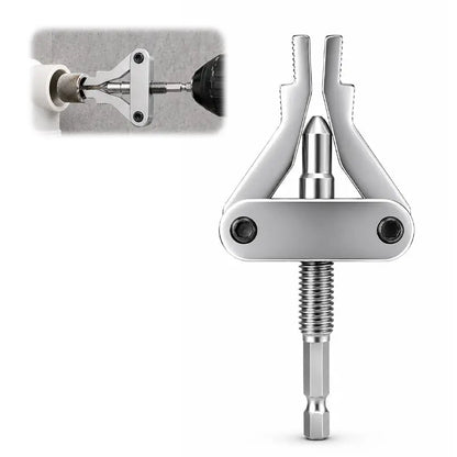 📢LAST DAY 49% OFF🔥💪Universal Drill‑Powered Broken Pipe Nipple Thread Extractor Tool⚒️