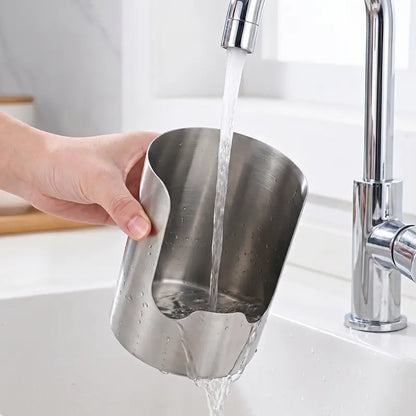 🔥HOT SALE 49% OFF🔥Thickened Stainless Steel Utensil Organizer, Rust Resistant Easy to Clean