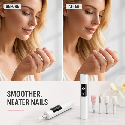 🔥Hot Sale 49% OFF-Professional Ultra-Safe LED Electric Nail Grinder