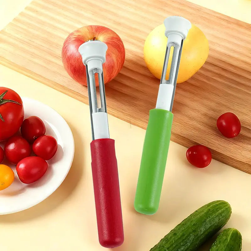 🔥Buy 1 Get 1 Free🔥2 in 1 Apple Corer and Peeler, Stainless Steel Fruit Corer