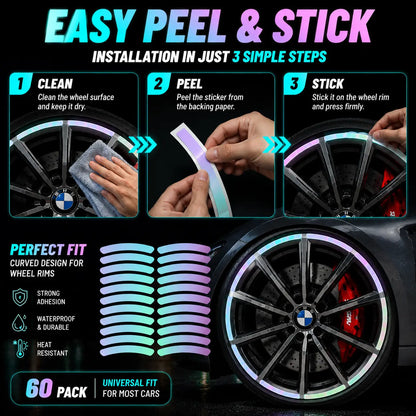 🔥 49% OFF Limited Time Offer – Glow Rim Stickers™ | Create A Sporty Night Glow Look For Your Car In Minutes