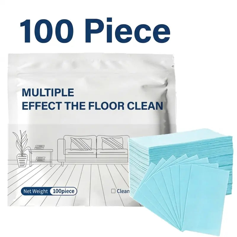 Multi-Surface Floor Cleaning Tablets - 100/200 Pack for Sparkling Floors