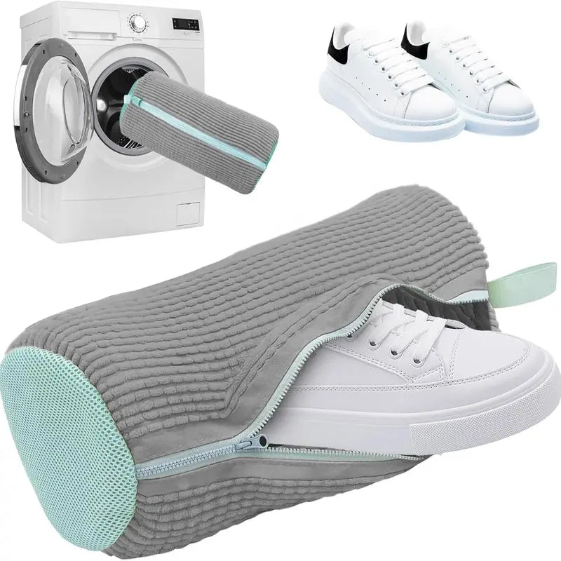 🔥LAST DAY 49% OFF👟 No-Scrub Shoe Washing Bag – Clean & Protect Your Sneakers In The Washing Machine