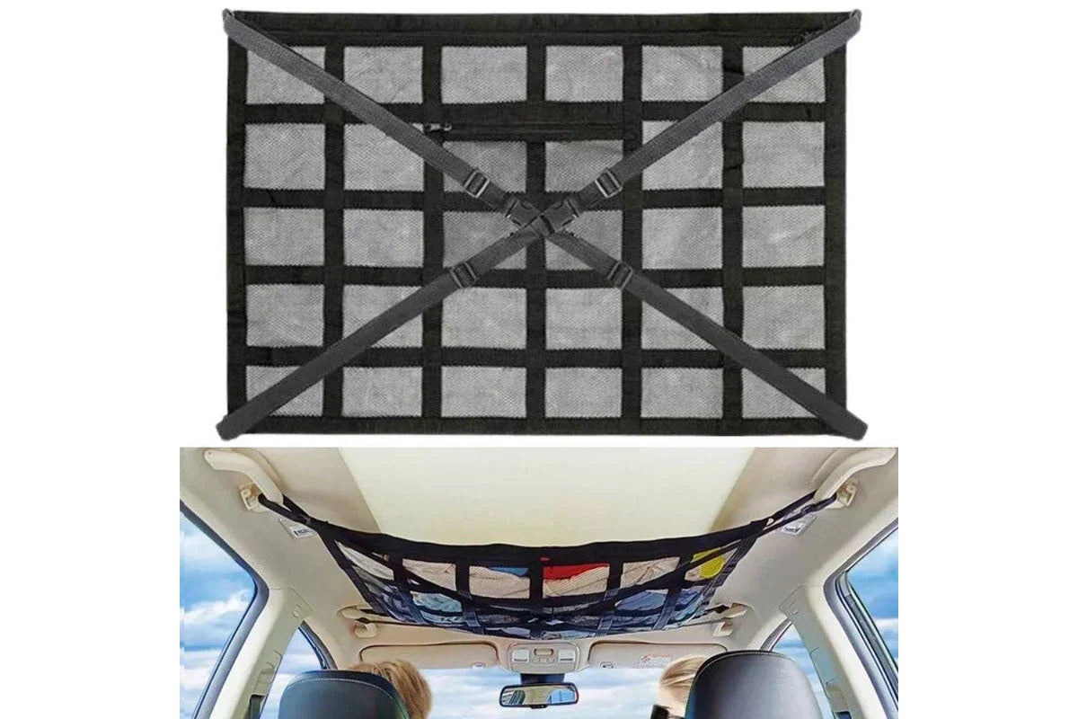 Large Capacity Car Roof Storage Net