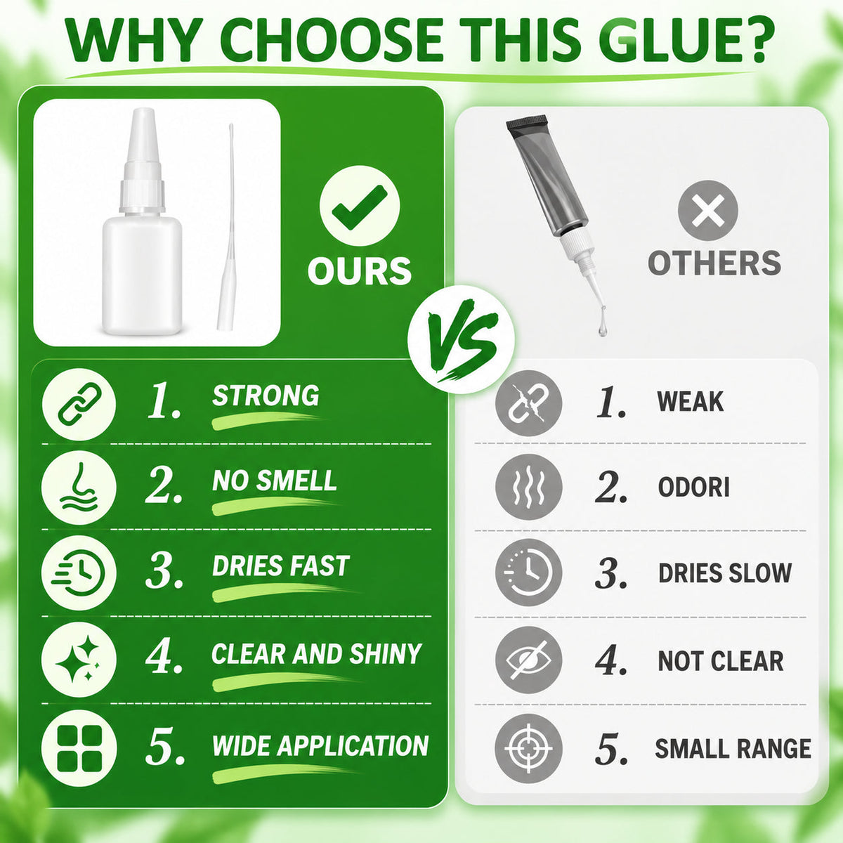 🔥 Limited-Time 49% OFF💪 Magic Super Glue 4-Pack | Instant Bond with Precision Tips