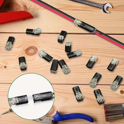 🔥 Limited-Time 49% OFF |⚡ D2 Quick Wire Connector 🔌 2-Pin No-Strip Electrical Terminal