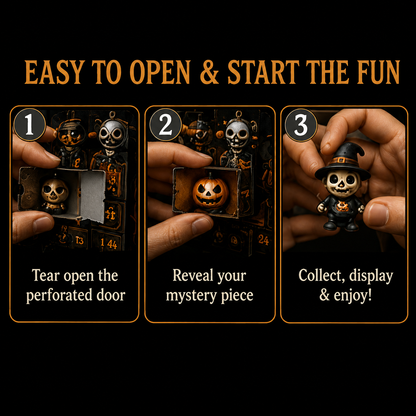🎉🎃 49% OFF – 31 Nights of Fright Halloween Countdown Box with 31 Unique Spooky Collectibles  👻✨