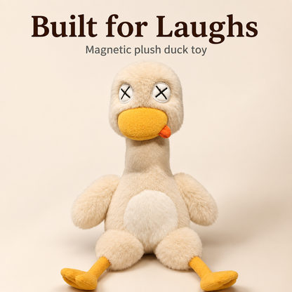 Magnetic Plush Toy Duck – 'Salted Duck' Assembly Toy