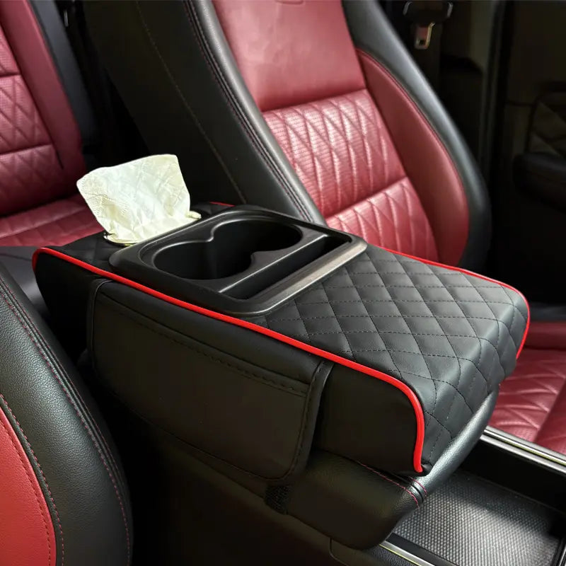 🚗Car Armrest Cushion,5-in-1 Center Console