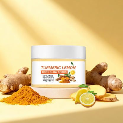 Limited-Time 49% OFF🔥Upgraded Turmeric Body Glow Scrub 🧡 | Exfoliating, Brightening & Moisturizing Body Scrub ✨