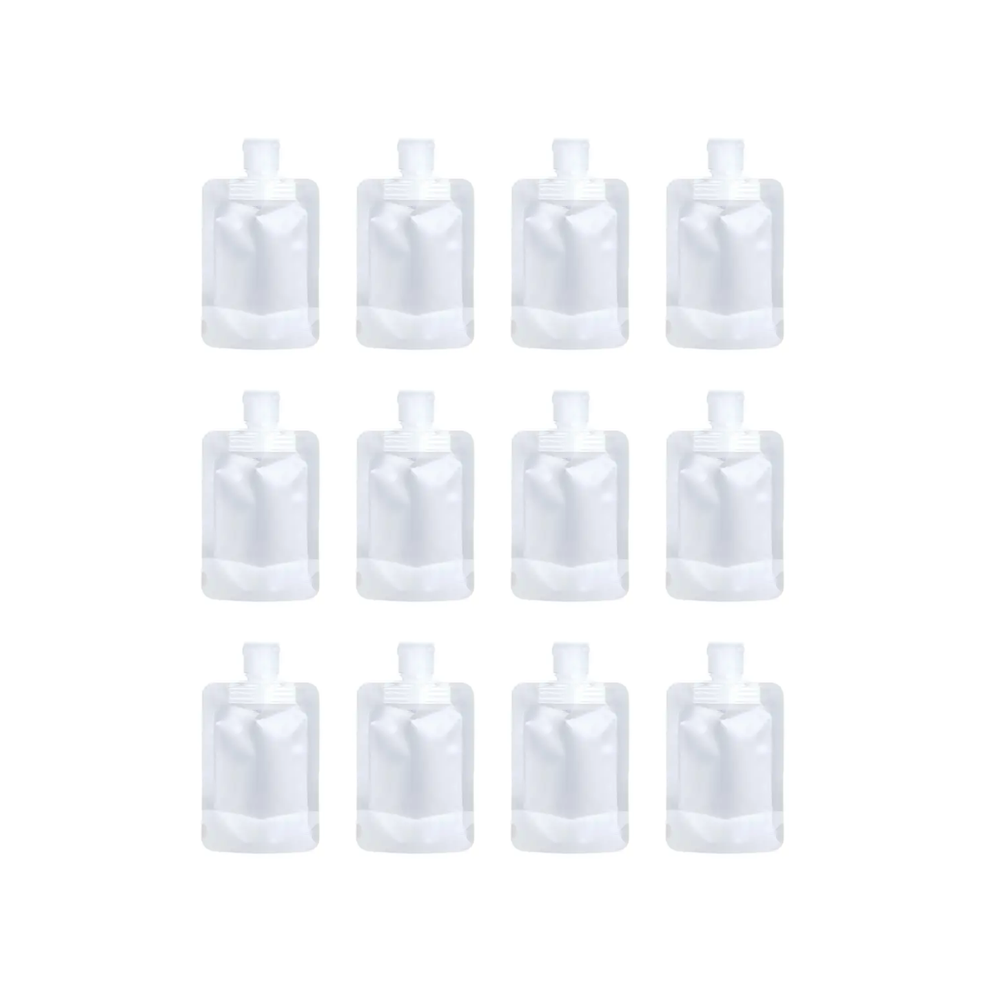 🔥Limited-time 49% off🔥✈️50ml Travel Liquid Pouches Leak Proof PET Squeeze Bags