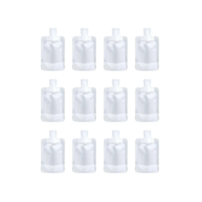 🔥Limited-time 49% off🔥✈️50ml Travel Liquid Pouches Leak Proof PET Squeeze Bags
