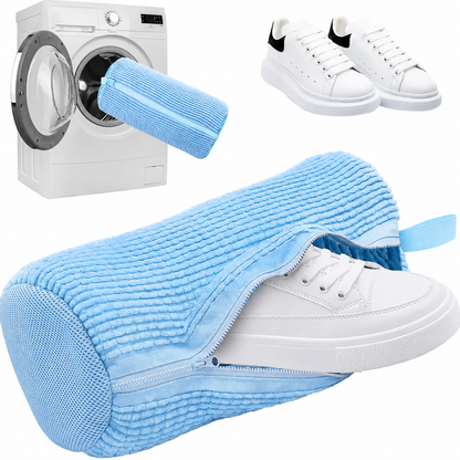 🔥LAST DAY 49% OFF👟 No-Scrub Shoe Washing Bag – Clean & Protect Your Sneakers In The Washing Machine