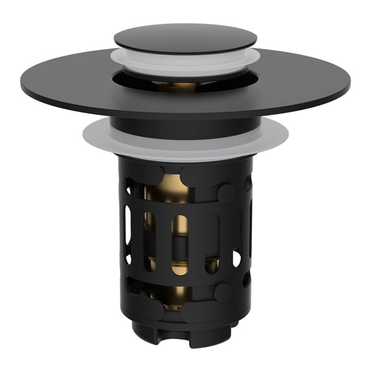 ⚡Hot Sales 49% OFF🔥3-in-1 Pop Up Sink Drain Stopper with Stainless Steel Hair Catcher Filter Basket