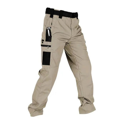 🔥49% OFF 👖 Men's Ripstop Cargo Work Pants, Water-Resistant Utility Pants with Tool Pockets
