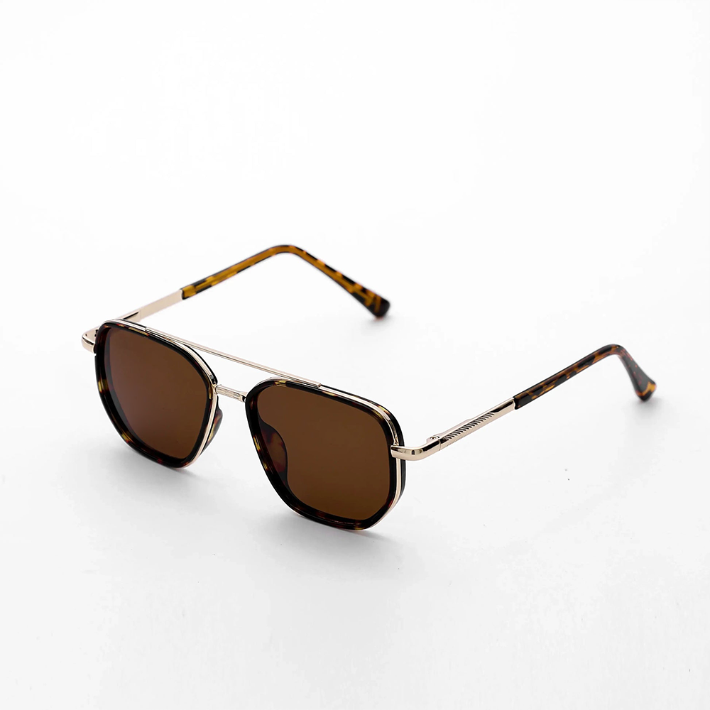 🎁Promotion 49% OFF😎 Fashion Geometric Double-Beam Sunglasses