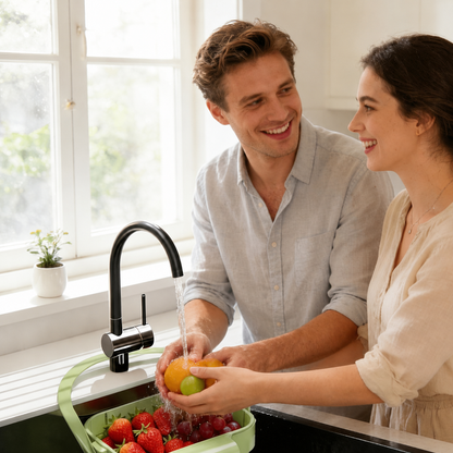 🧺Retractable Hanging Sink Drain Basket, Multi-Purpose Filter for Food Waste & Fruits Vegetables, Dry-Wet Separation Space-Saving Sink Strainer