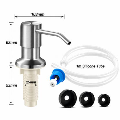 ⚡Hot Sales 49% OFF🔥🧴 Kitchen Sink Soap Dispenser | 360° Rotatable With Long Extension Hose