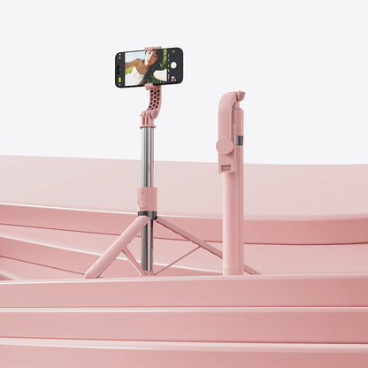 🔥LAST DAY 49% OFF🔥📸All‑in‑One Cell Phone Tripod Selfie Stick with Wireless Remote📱