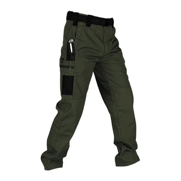🔥49% OFF 👖 Men's Ripstop Cargo Work Pants, Water-Resistant Utility Pants with Tool Pockets