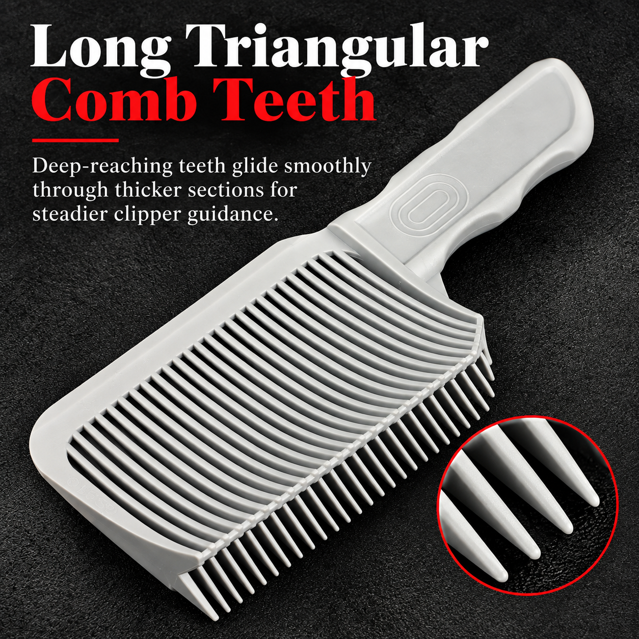 🔥 Limited-Time 49% OFF✂️ 4-Piece Home Haircut Guide Kit | Adjustable Silicone Clipper Band for Fades & Edge