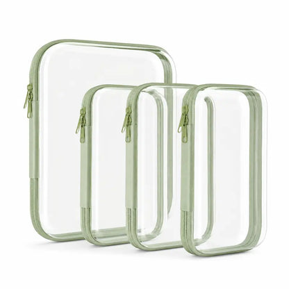 🔥 Limited-Time 49% OFF 🧳 Clear Hard Shell Packing Cubes | 💧 Waterproof PET Travel Organizer Bags