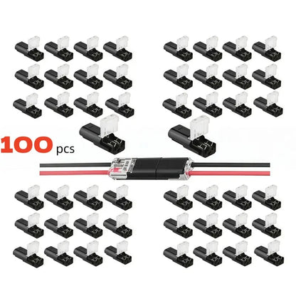 🔥 Limited-Time 49% OFF |⚡ D2 Quick Wire Connector 🔌 2-Pin No-Strip Electrical Terminal