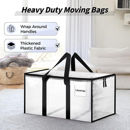 📢Best Seller🔥📦Waterproof Extra Large Moving Storage Bags | Heavy‑Duty Zipper Storage Bags