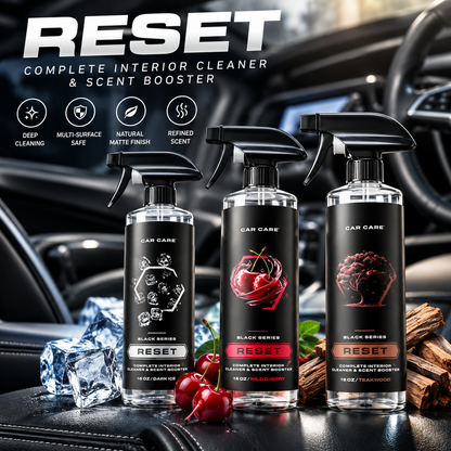 🔥 Limited-Time 49% OFF🚗Car Interior Cleaner & Scent Booster | 🧼Matte Dashboard Cleaner Spray