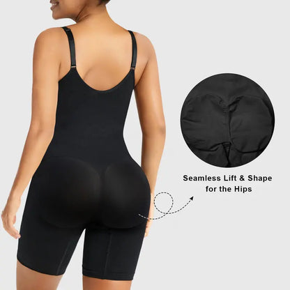 🔥Hot Sales ✨Zip-Up Tummy Control Bodysuit💨Ultra Stretch Breathable Mesh Body Shaper🩱