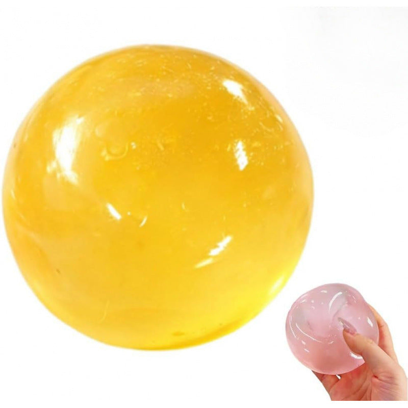 🍬Crystal Clear Jelly Squeeze Ball🥰  Soft Coconut Oil Fidget Toy, Perfect Stress Buster for Boredom & Anxiety