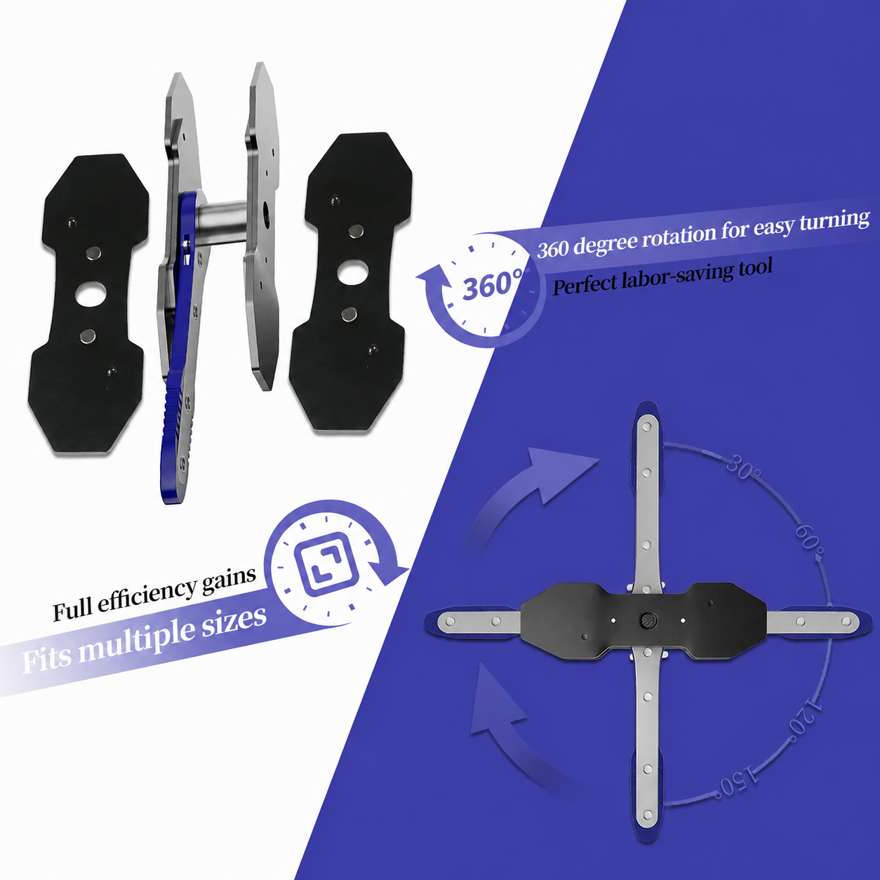 ⚡Hot Sales 49% OFF🔥🔧Brake Caliper Piston Press Tool – 360° Rotating Wrench🚗
