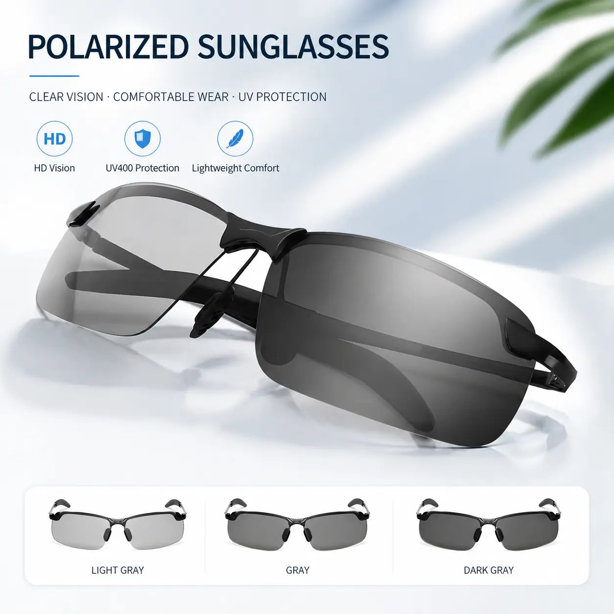 Unisex Fashion Polarized Sunglasses🕶️, UV400