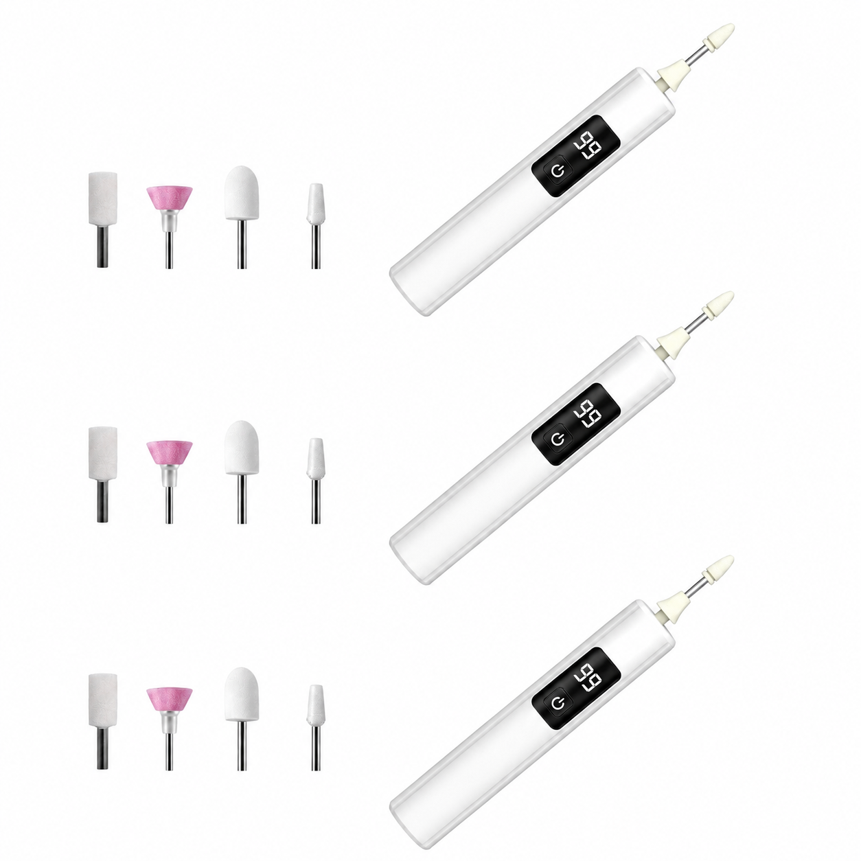 🔥Hot Sale 49% OFF-Professional Ultra-Safe LED Electric Nail Grinder