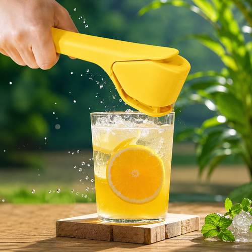 🔥Limited Time-49% OFF🍹Foldable Stainless Steel Lemon Squeezer Multi Fruit Hand Juicer Press