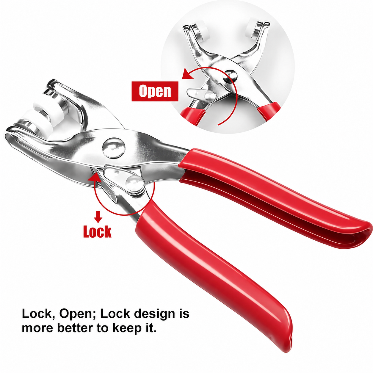9.5mm Color Prong Snap Buttons Kit with Hand Press Pliers for Clothing DIY Crafts
