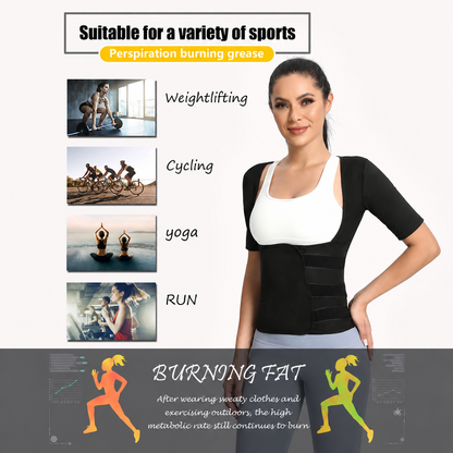 📢LAST DAY 49% OFF🔥Women's Sauna Sweat Vest | Compression Waist Trainer for Gym