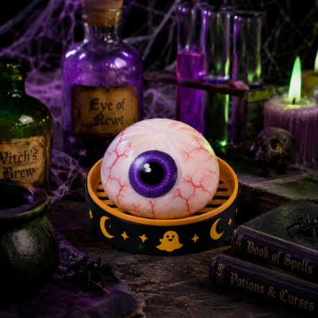 🎃 Halloween Steamed Bun Squishy Toy Set ✨Slow Rising Stress Relief Fidget Toy with Steamer Base