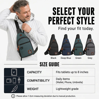 🔥LAST DAY 50% OFF🔥Waterproof Multi-pocket Crossbody Sling Bag