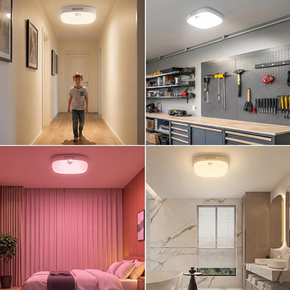 🔥Limited-time 49% off🔥 RGB Waterproof Motion Sensor Shower Light 💧🌈 Remote Control & 10000mAh Battery