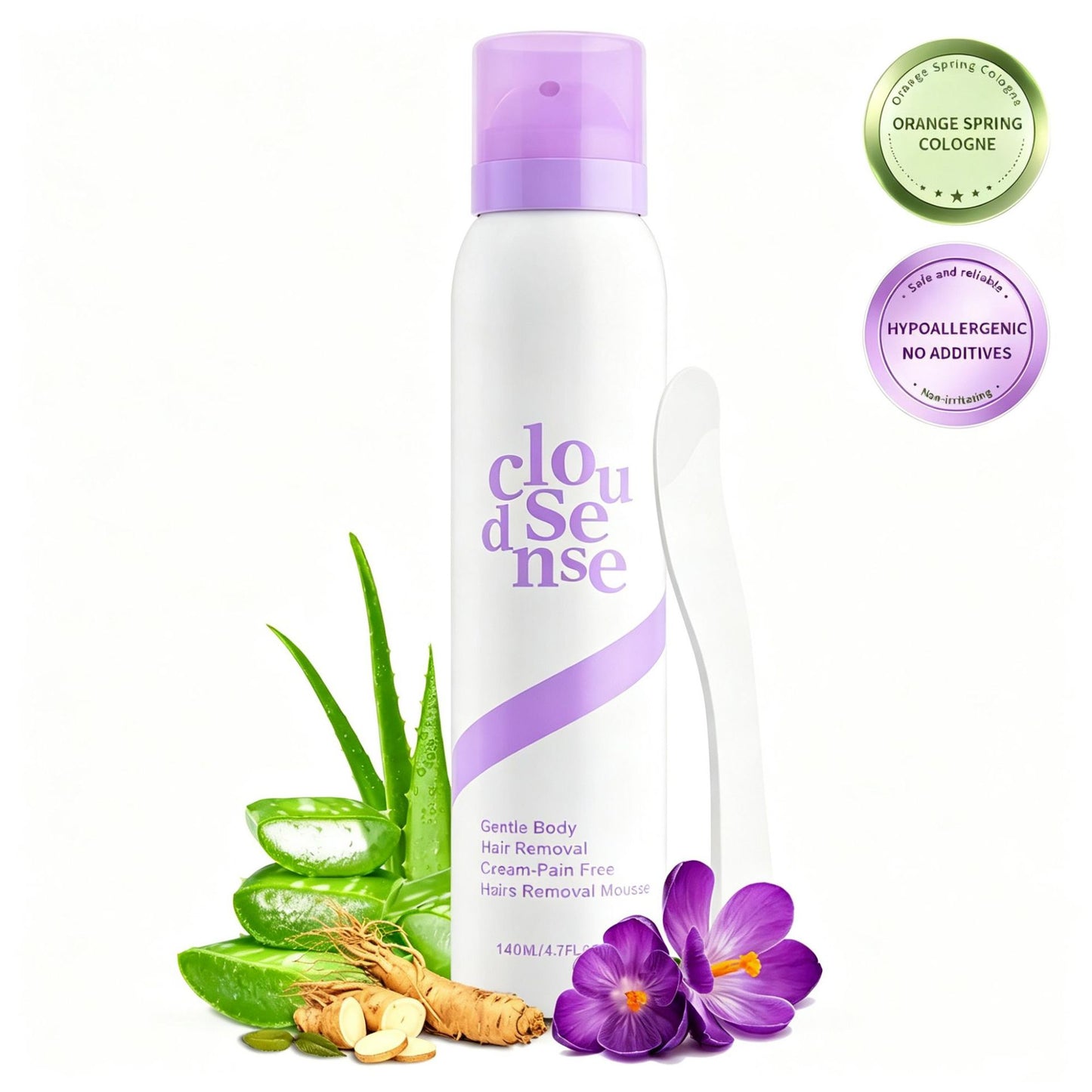🔥Limited Time 49% OFF🧴 Hypoallergenic Hair Removal Cream 🌸Gentle Pain-Free Depilatory For Bikini & Body